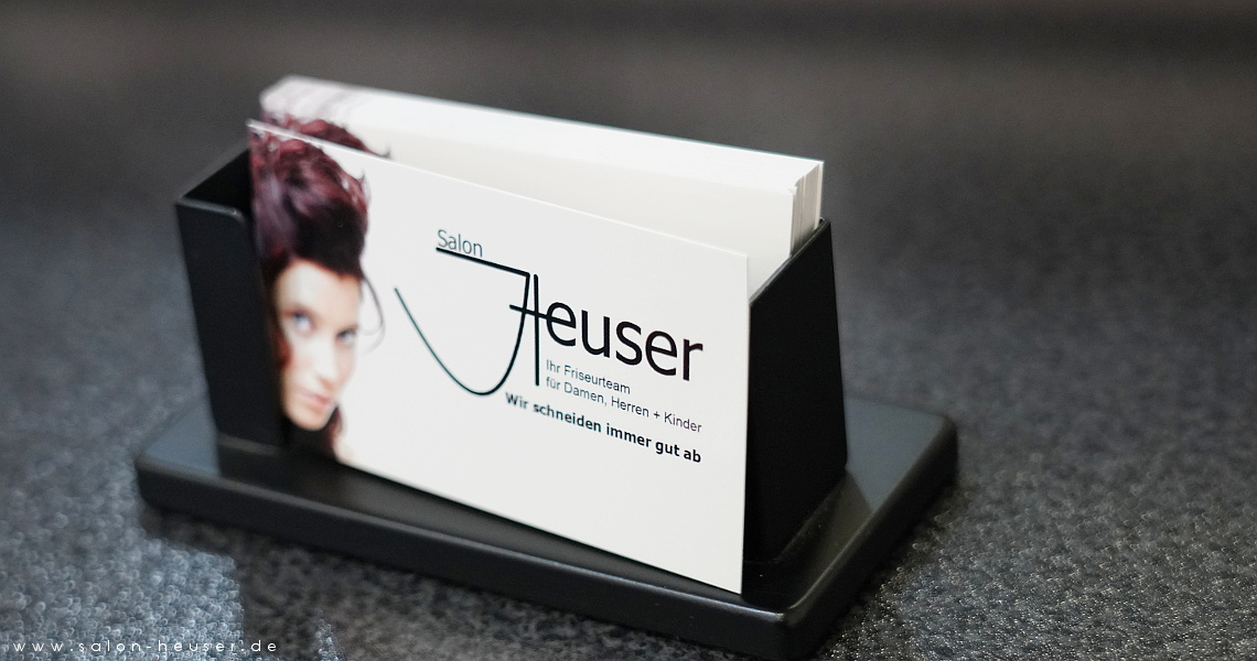 Friseur Salon Heuser - Ihr Friseur in Linkenheim-Hochstetten / Leopoldshafen / Eggenstein / Liedolsheim / Friedrichstal / Dettenheim - Salon - Slide Image
